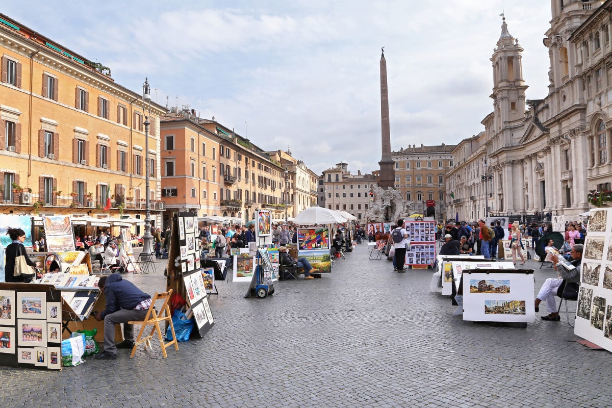 Rome: Piazza Navona Christmas Market - Dream of Italy