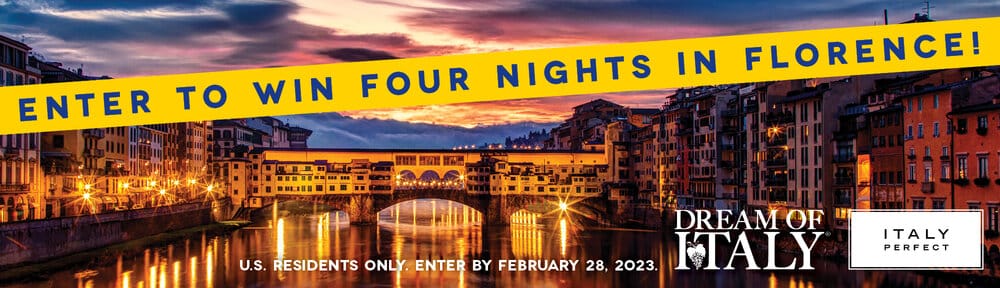 Win 4 Nights in Florence! - Dream of Italy