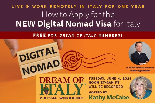 Italy Digital Nomad Workshop
